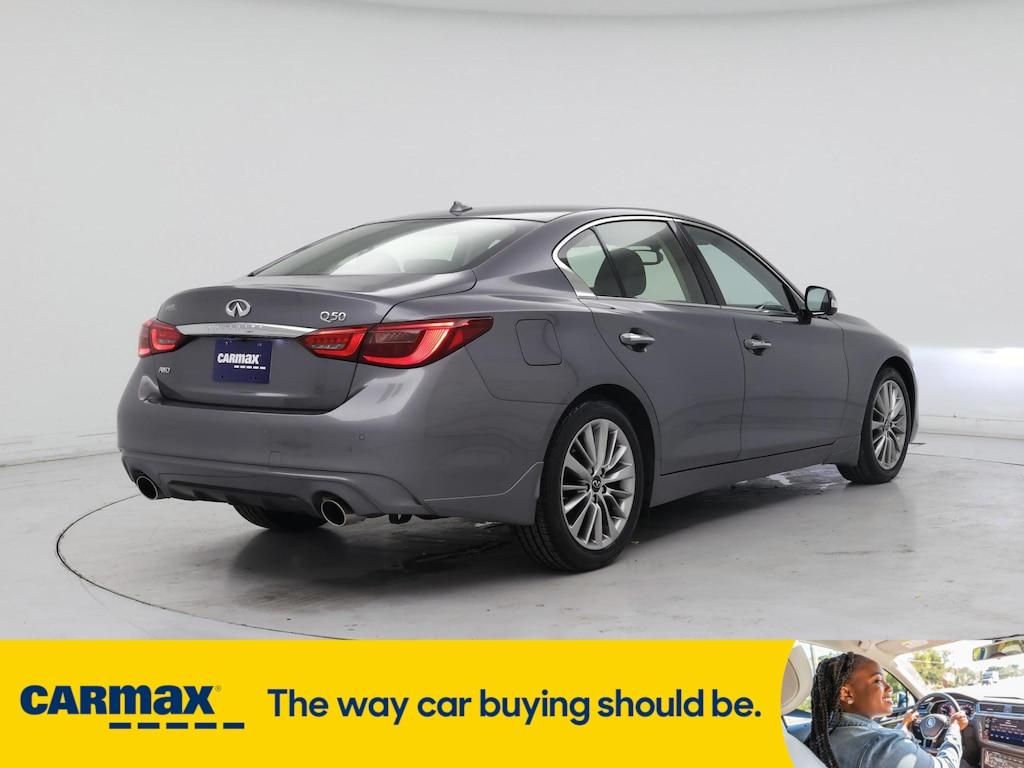 used 2022 INFINITI Q50 car, priced at $30,998