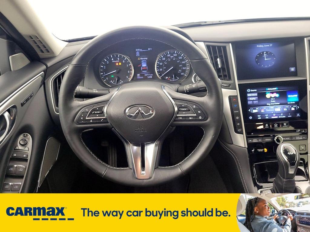 used 2022 INFINITI Q50 car, priced at $30,998