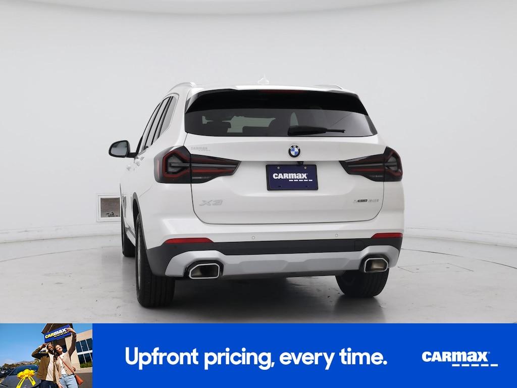 used 2022 BMW X3 car, priced at $38,998