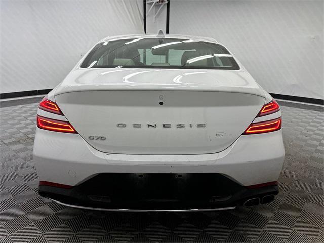 used 2022 Genesis G70 car, priced at $26,995