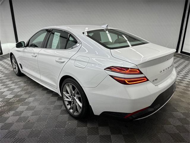 used 2022 Genesis G70 car, priced at $26,995