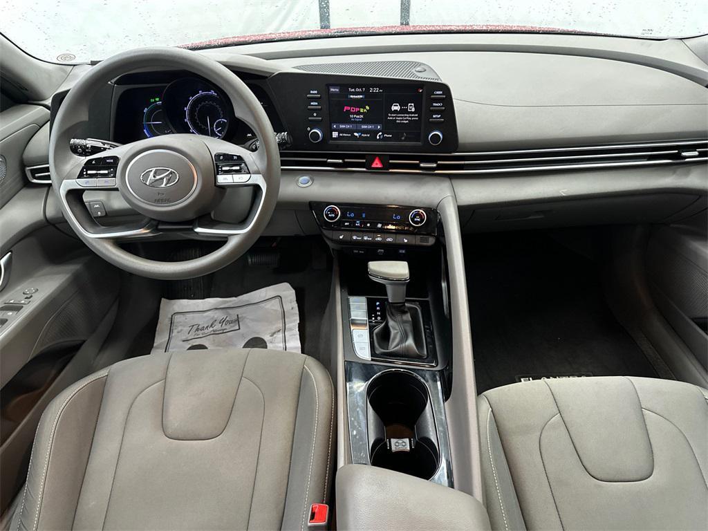 used 2023 Hyundai ELANTRA HEV car, priced at $17,793
