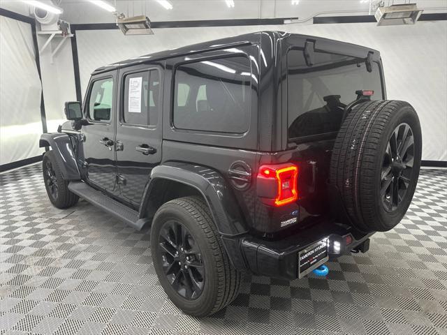 used 2021 Jeep Wrangler Unlimited 4xe car, priced at $33,948