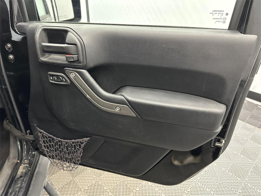 used 2015 Jeep Wrangler Unlimited car, priced at $14,850