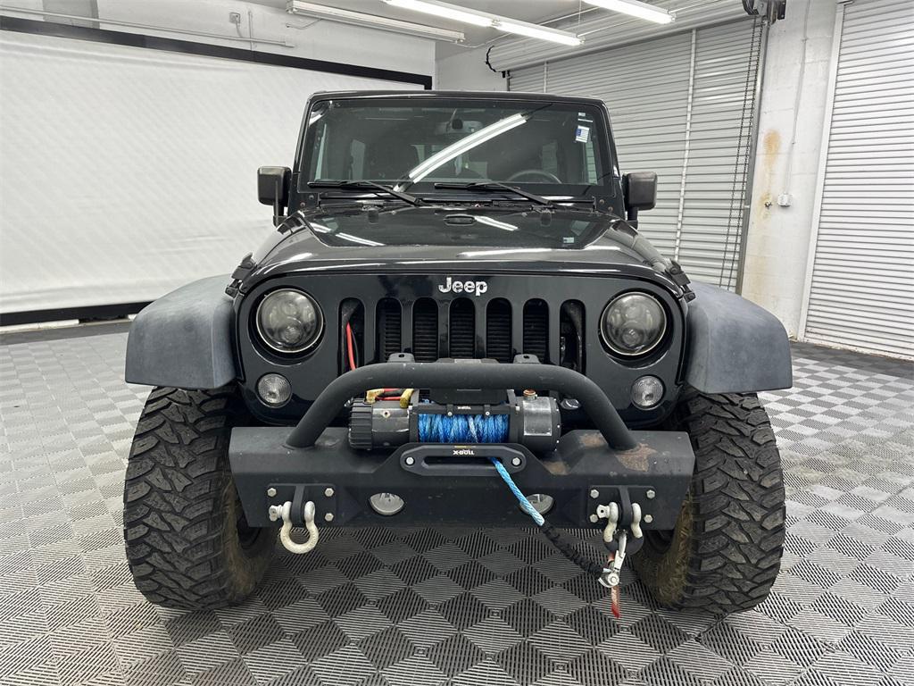 used 2015 Jeep Wrangler Unlimited car, priced at $14,850