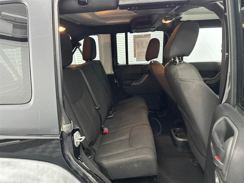 used 2015 Jeep Wrangler Unlimited car, priced at $14,850