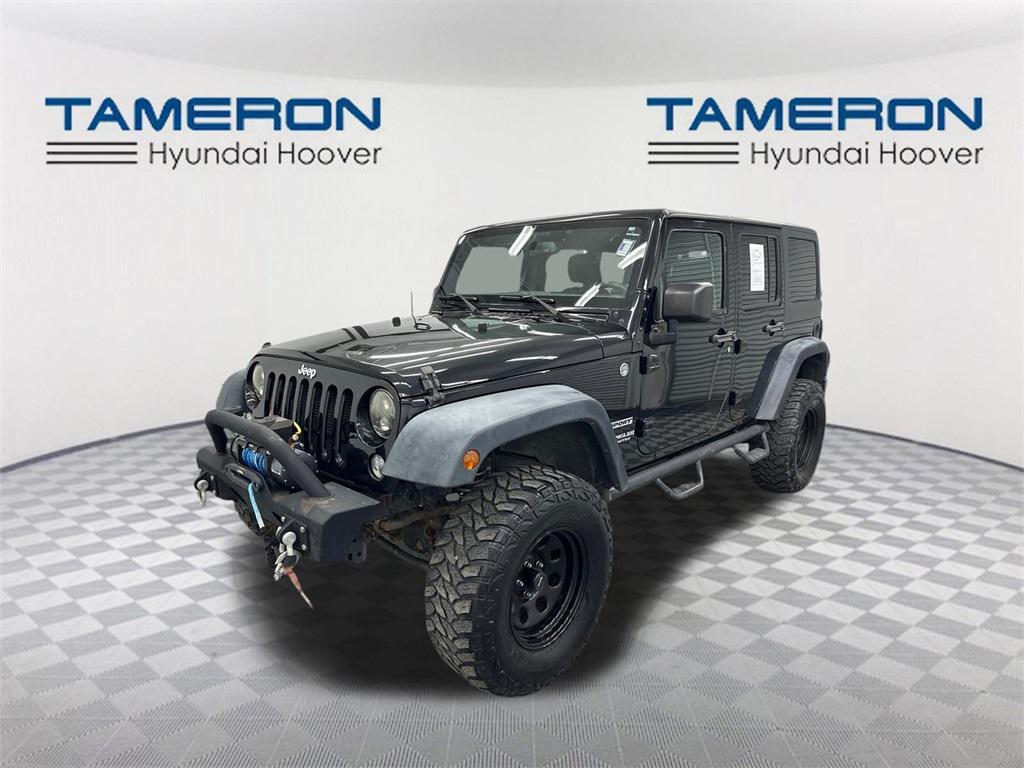 used 2015 Jeep Wrangler Unlimited car, priced at $14,684