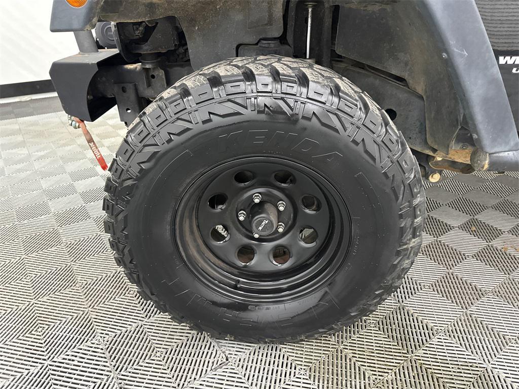 used 2015 Jeep Wrangler Unlimited car, priced at $14,850