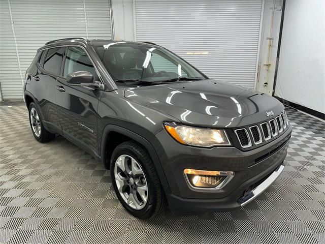 used 2021 Jeep Compass car, priced at $18,495