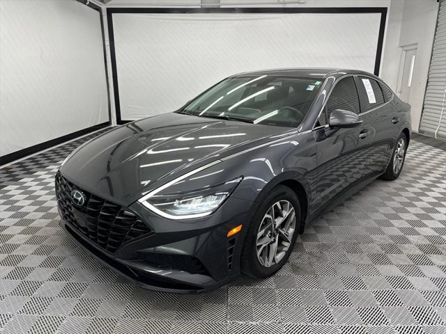 used 2021 Hyundai Sonata car, priced at $19,143