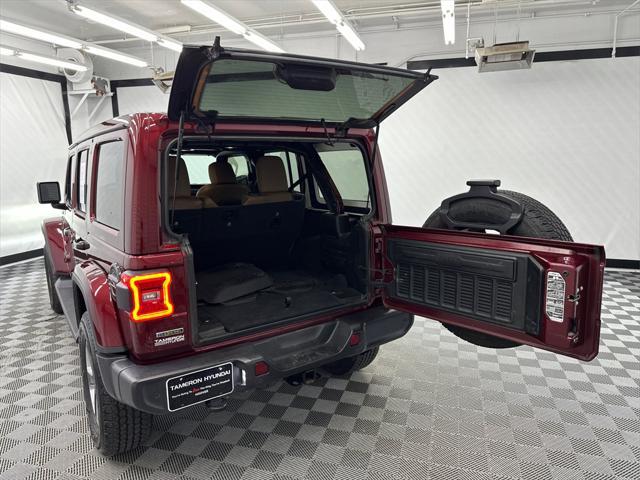 used 2021 Jeep Wrangler Unlimited car, priced at $31,779