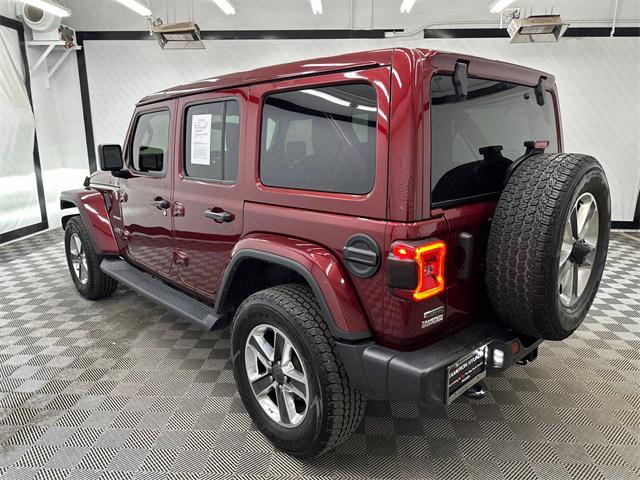 used 2021 Jeep Wrangler Unlimited car, priced at $33,908