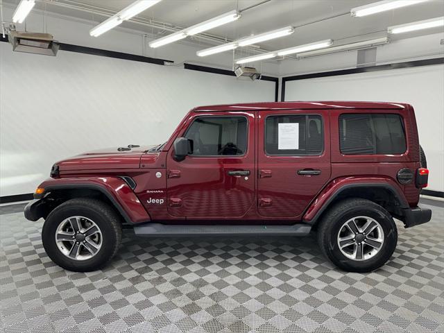 used 2021 Jeep Wrangler Unlimited car, priced at $31,779