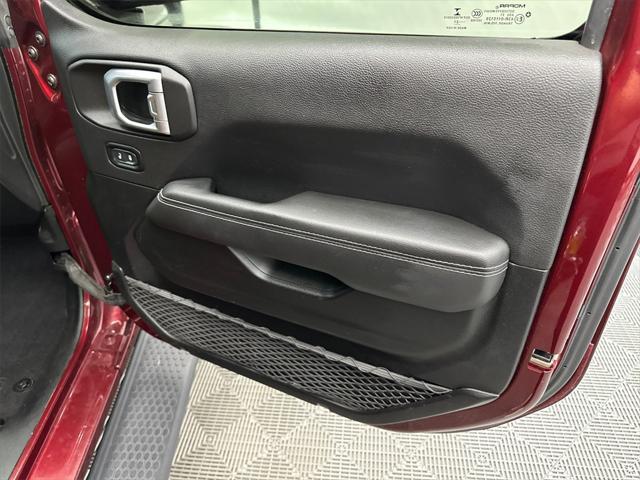 used 2021 Jeep Wrangler Unlimited car, priced at $31,779