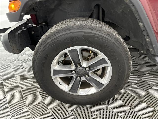 used 2021 Jeep Wrangler Unlimited car, priced at $31,779