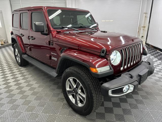 used 2021 Jeep Wrangler Unlimited car, priced at $31,779