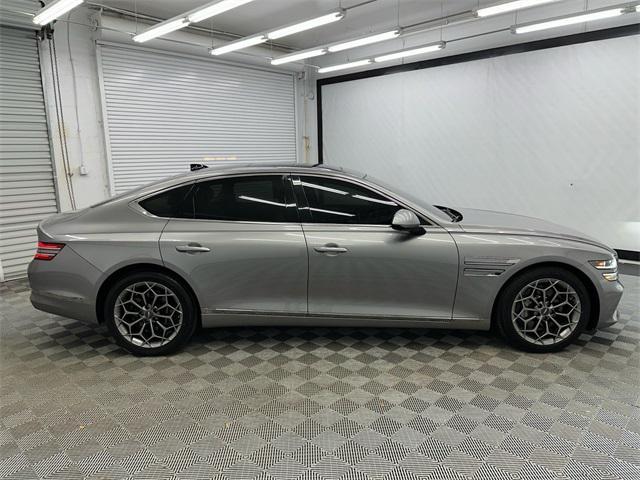 used 2021 Genesis G80 car, priced at $35,596