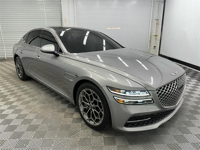 used 2021 Genesis G80 car, priced at $35,596