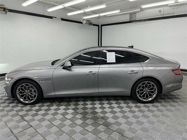 used 2021 Genesis G80 car, priced at $35,596