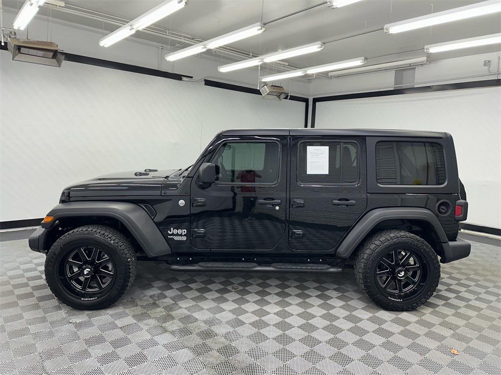 used 2021 Jeep Wrangler Unlimited car, priced at $27,733