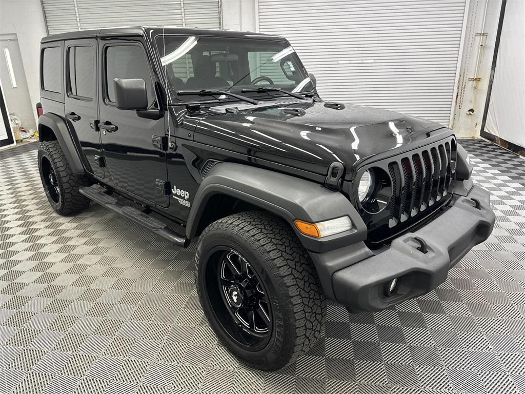 used 2021 Jeep Wrangler Unlimited car, priced at $27,733