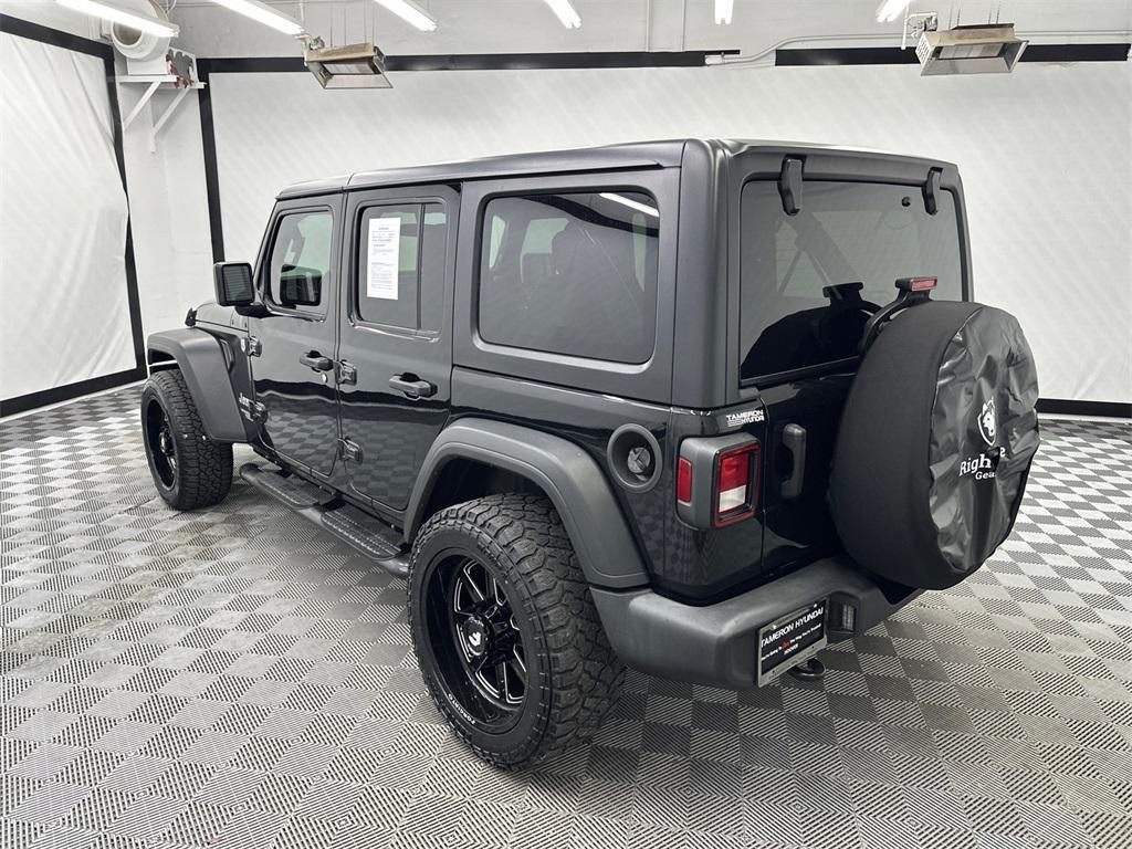 used 2021 Jeep Wrangler Unlimited car, priced at $27,733