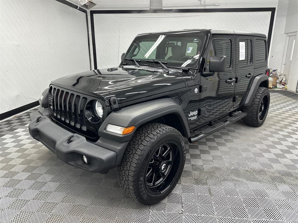 used 2021 Jeep Wrangler Unlimited car, priced at $27,733