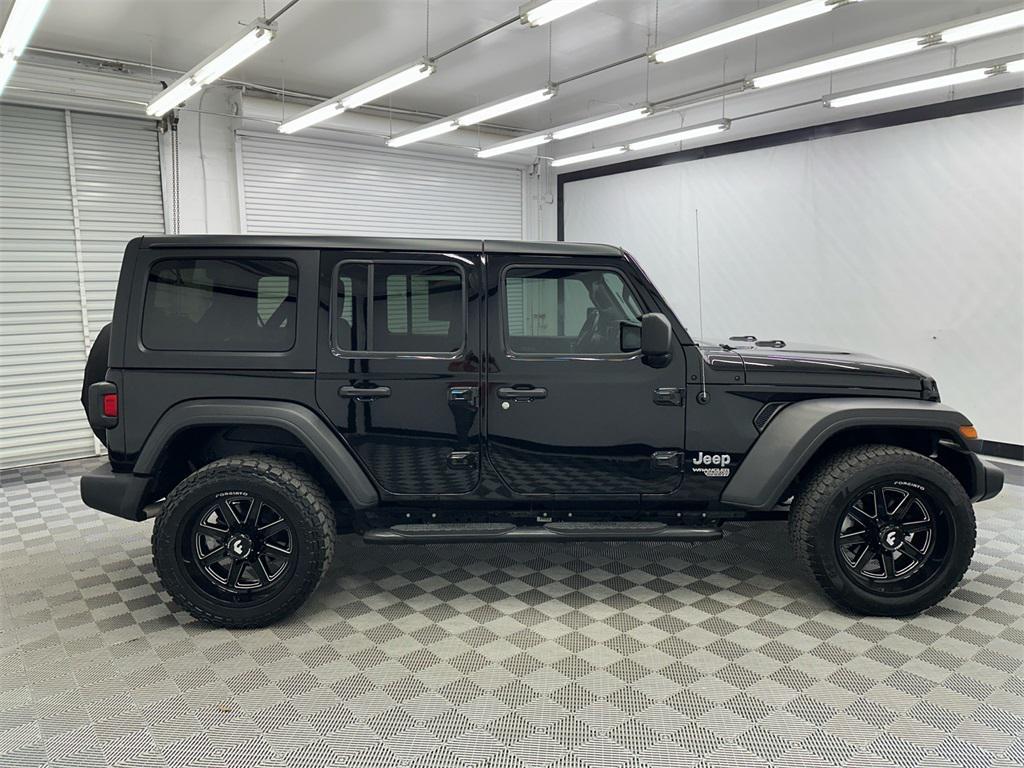used 2021 Jeep Wrangler Unlimited car, priced at $27,733