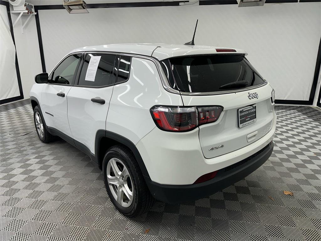 used 2023 Jeep Compass car, priced at $17,782