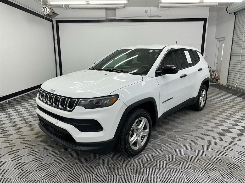 used 2023 Jeep Compass car, priced at $17,782