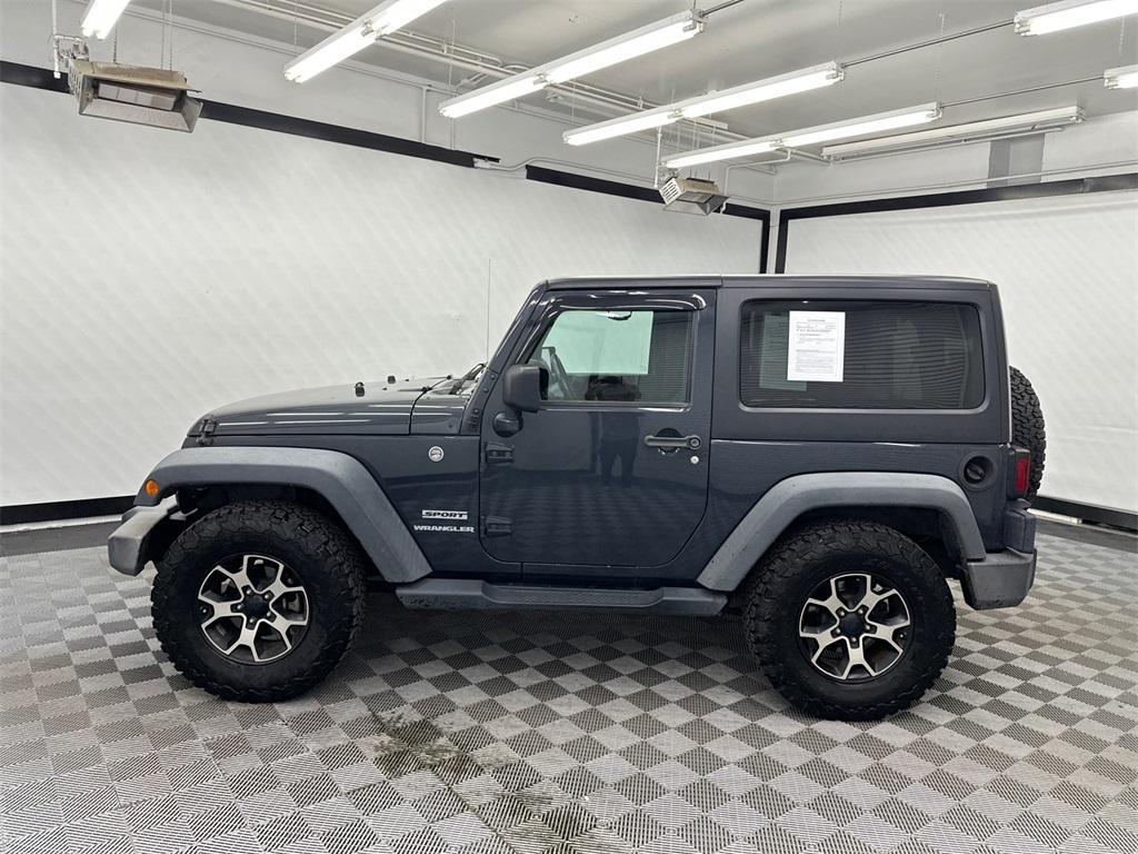 used 2017 Jeep Wrangler car, priced at $18,484