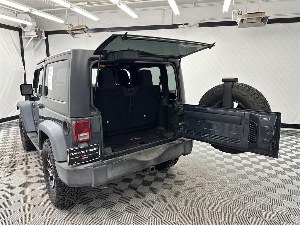 used 2017 Jeep Wrangler car, priced at $18,484