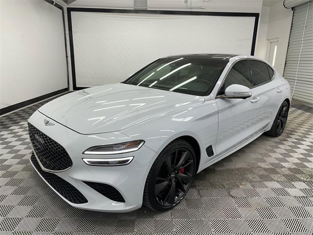 used 2022 Genesis G70 car, priced at $34,199