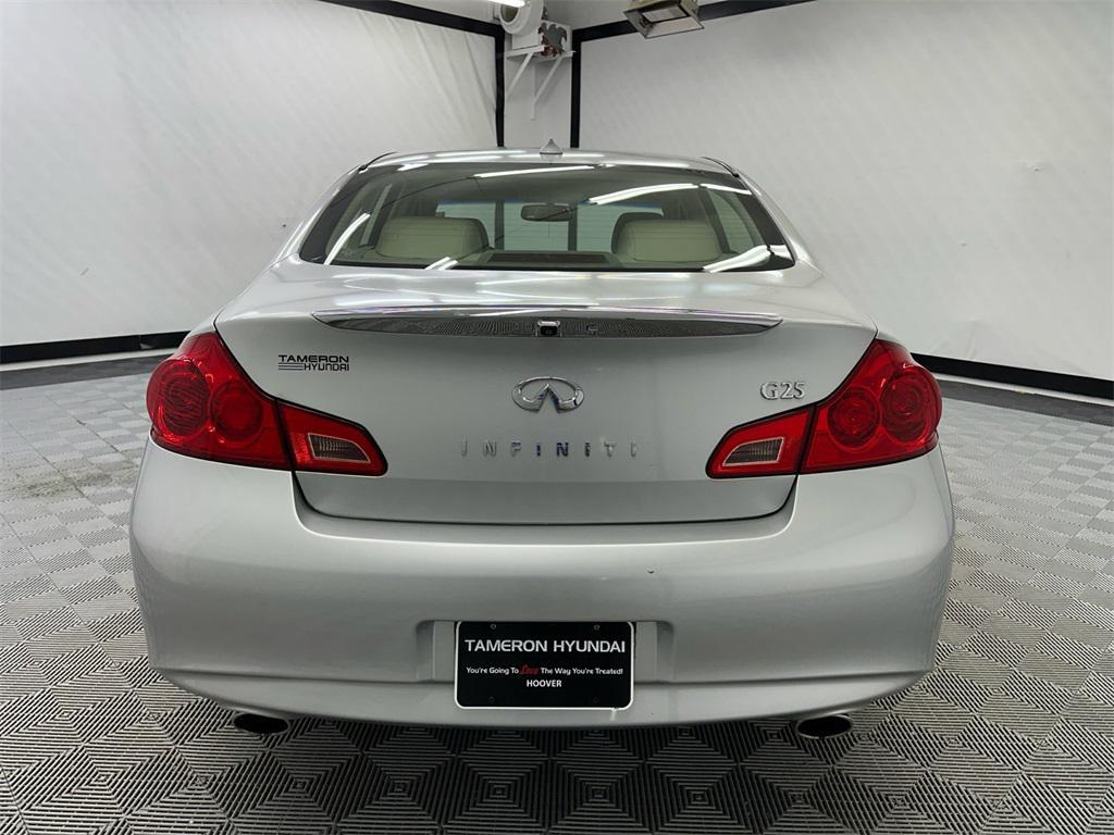 used 2012 INFINITI G25 car, priced at $9,472