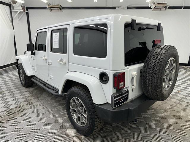 used 2017 Jeep Wrangler Unlimited car, priced at $21,887