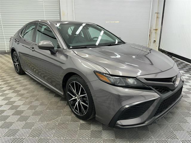 used 2021 Toyota Camry car, priced at $20,938