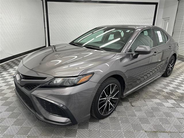 used 2021 Toyota Camry car, priced at $21,129