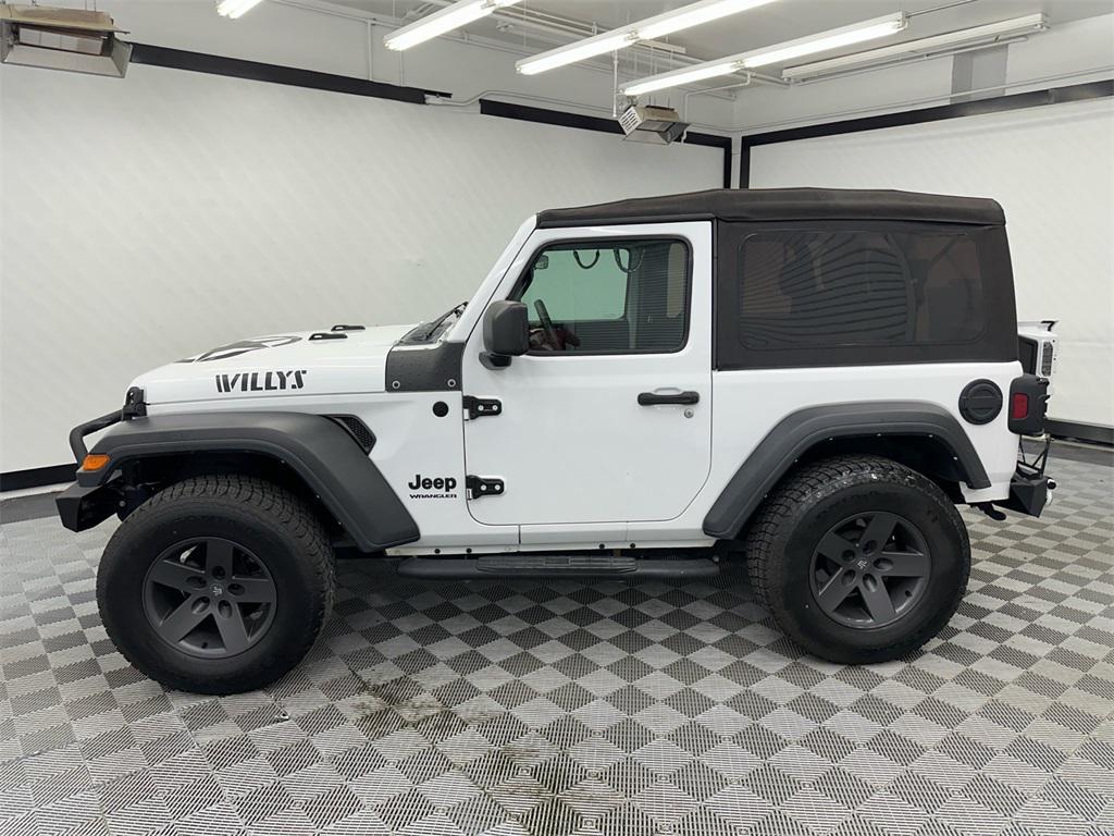 used 2021 Jeep Wrangler car, priced at $28,169