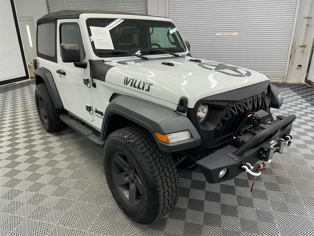 used 2021 Jeep Wrangler car, priced at $28,169