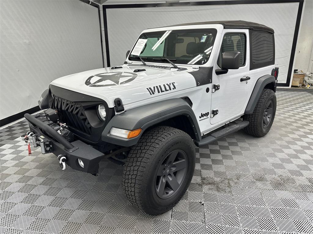 used 2021 Jeep Wrangler car, priced at $28,169