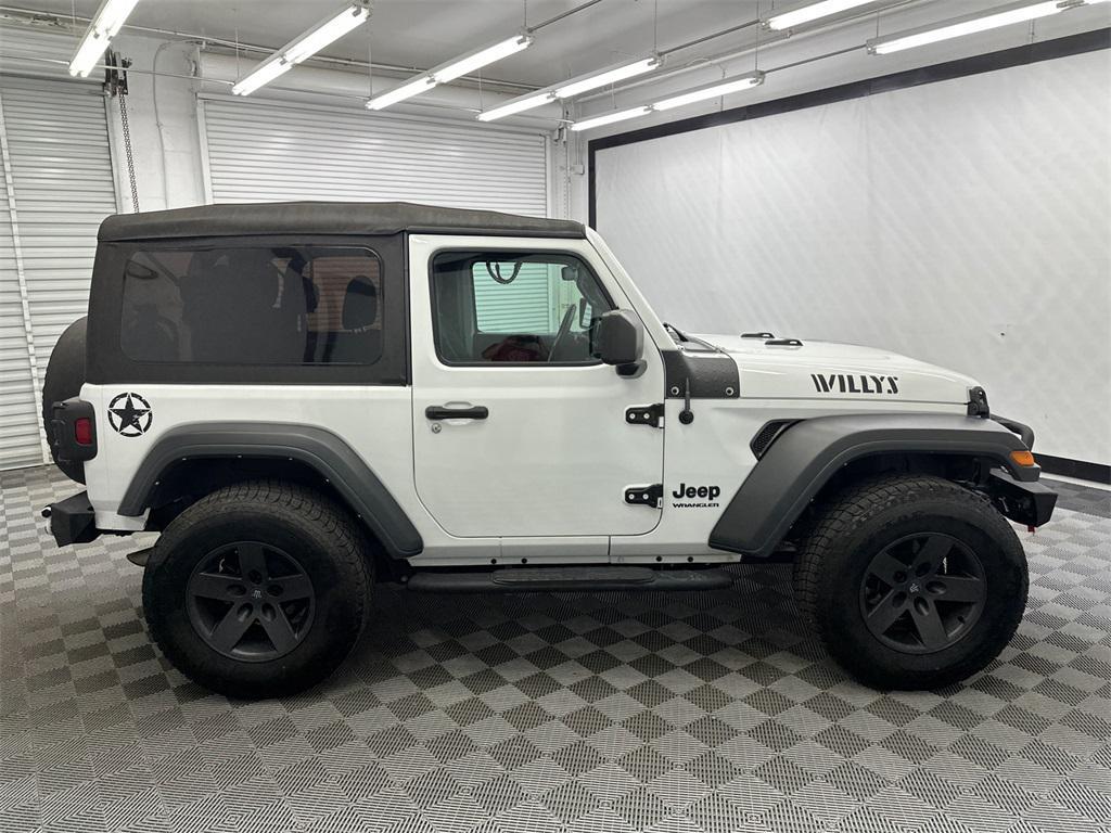 used 2021 Jeep Wrangler car, priced at $28,169