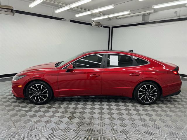 used 2021 Hyundai Sonata car, priced at $20,946