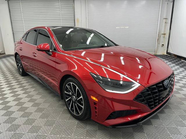 used 2021 Hyundai Sonata car, priced at $20,946