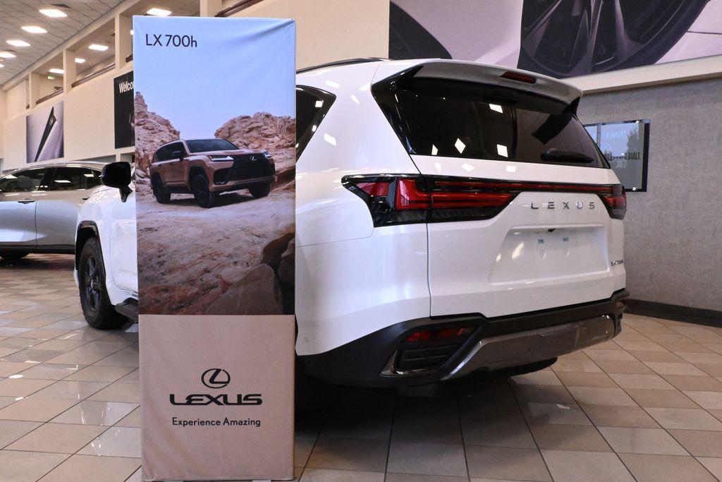new 2025 Lexus LX 700h car, priced at $118,720