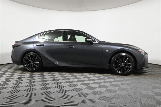 used 2024 Lexus IS 350 car, priced at $46,477
