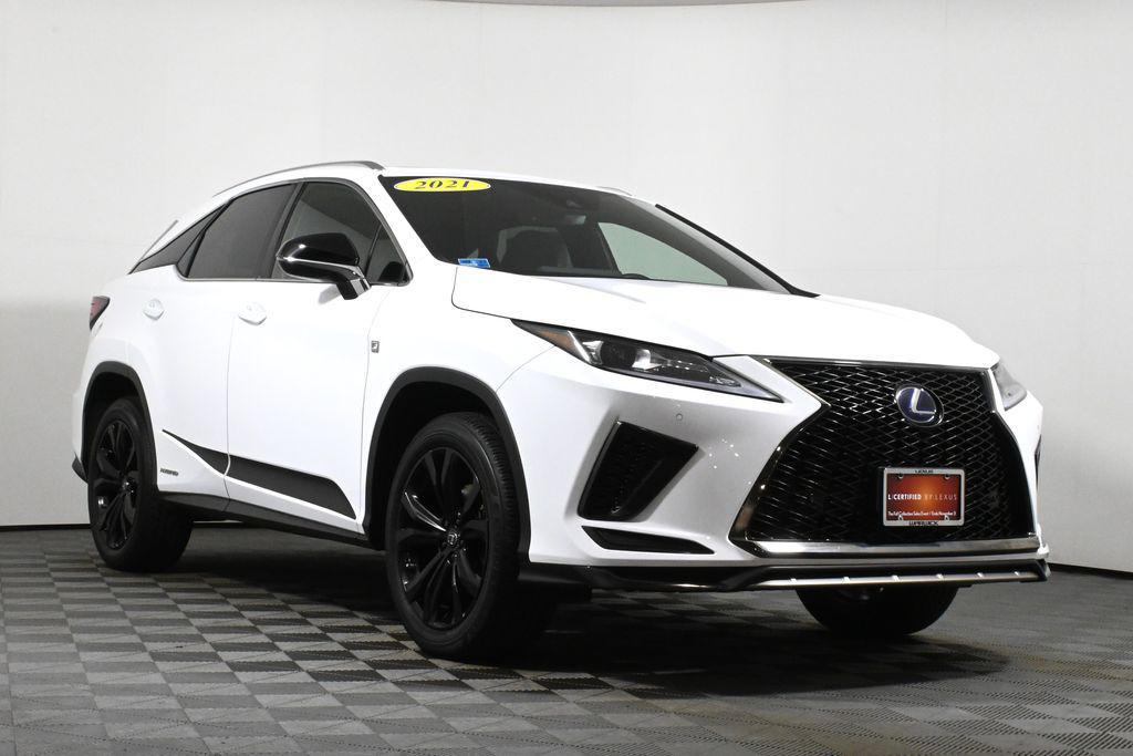 used 2021 Lexus RX 450h car, priced at $45,449