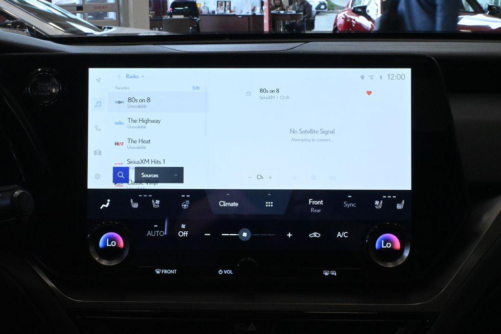 new 2026 Lexus TX 350 car, priced at $71,178