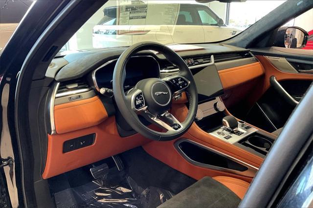 new 2025 Jaguar F-PACE car, priced at $100,155