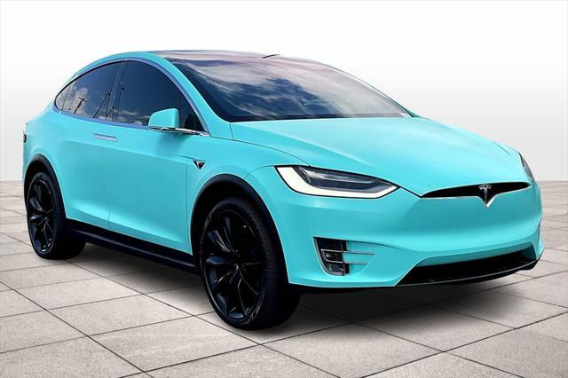used 2020 Tesla Model X car, priced at $38,499