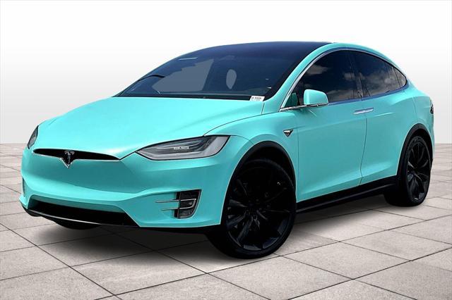 used 2020 Tesla Model X car, priced at $38,499